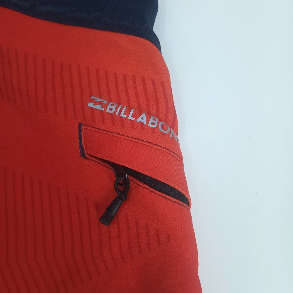 Billabong Platinum X Recycler Kids Board Shorts Red Navy White Size 22 B102ADOM